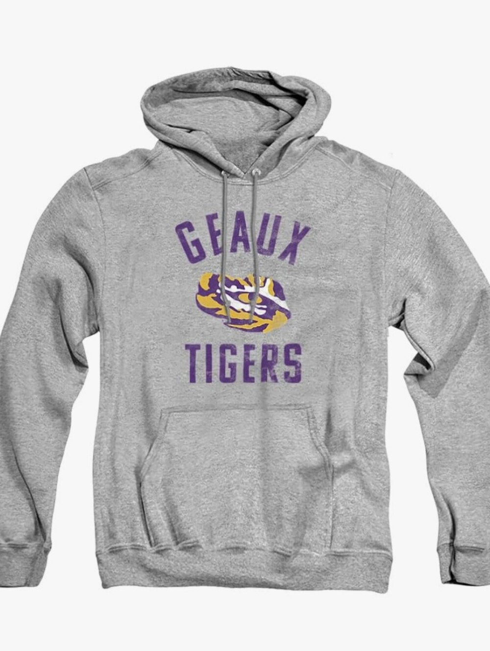 Louisiana State University LSU Official Tigers Logo Unisex Pull-Over Hoodie